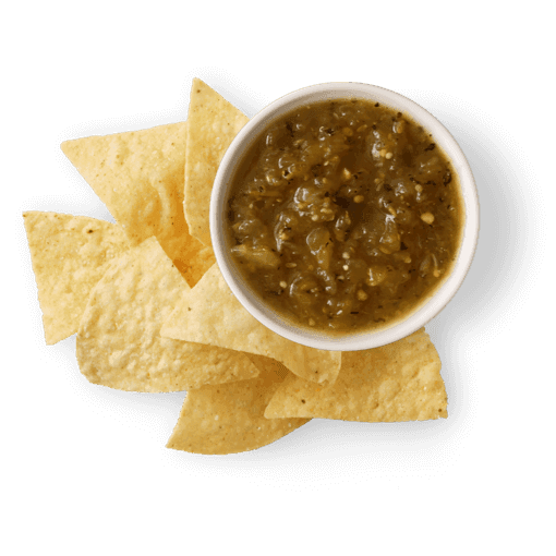 Chips & Tomatillo Green Chili Salsa