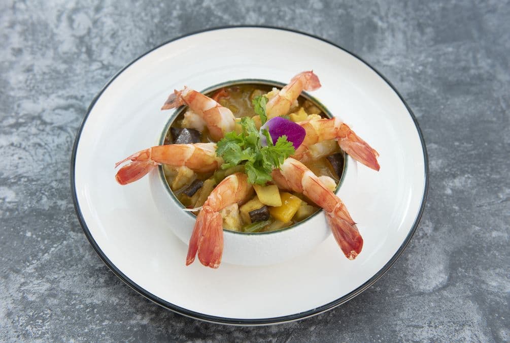 Curry Shrimp Entrée