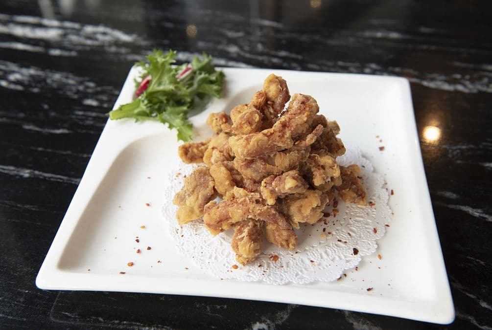 Crispy Spicy Pork Appetizer
