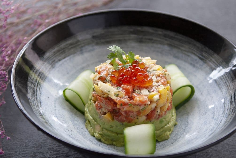 New Style Salmon Tartar