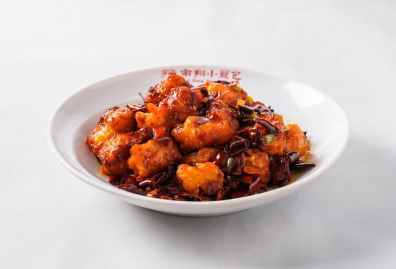 Chili Crispy Chicken Bites