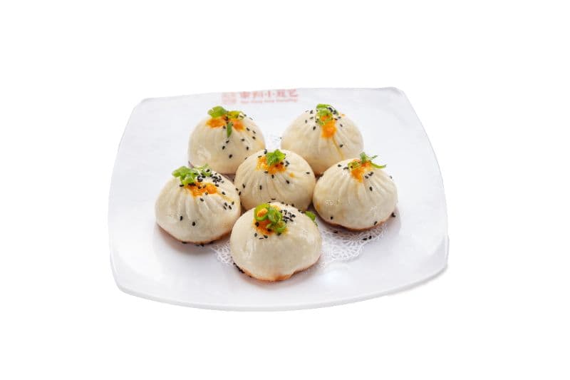 Pan-Fried Crabmeat & Pork Buns (6)
