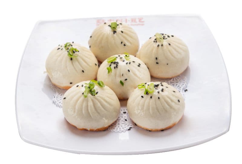 Pan Fried Pork Buns (6)